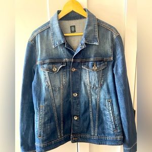 Eleventy brand Denim Trucker Jacket